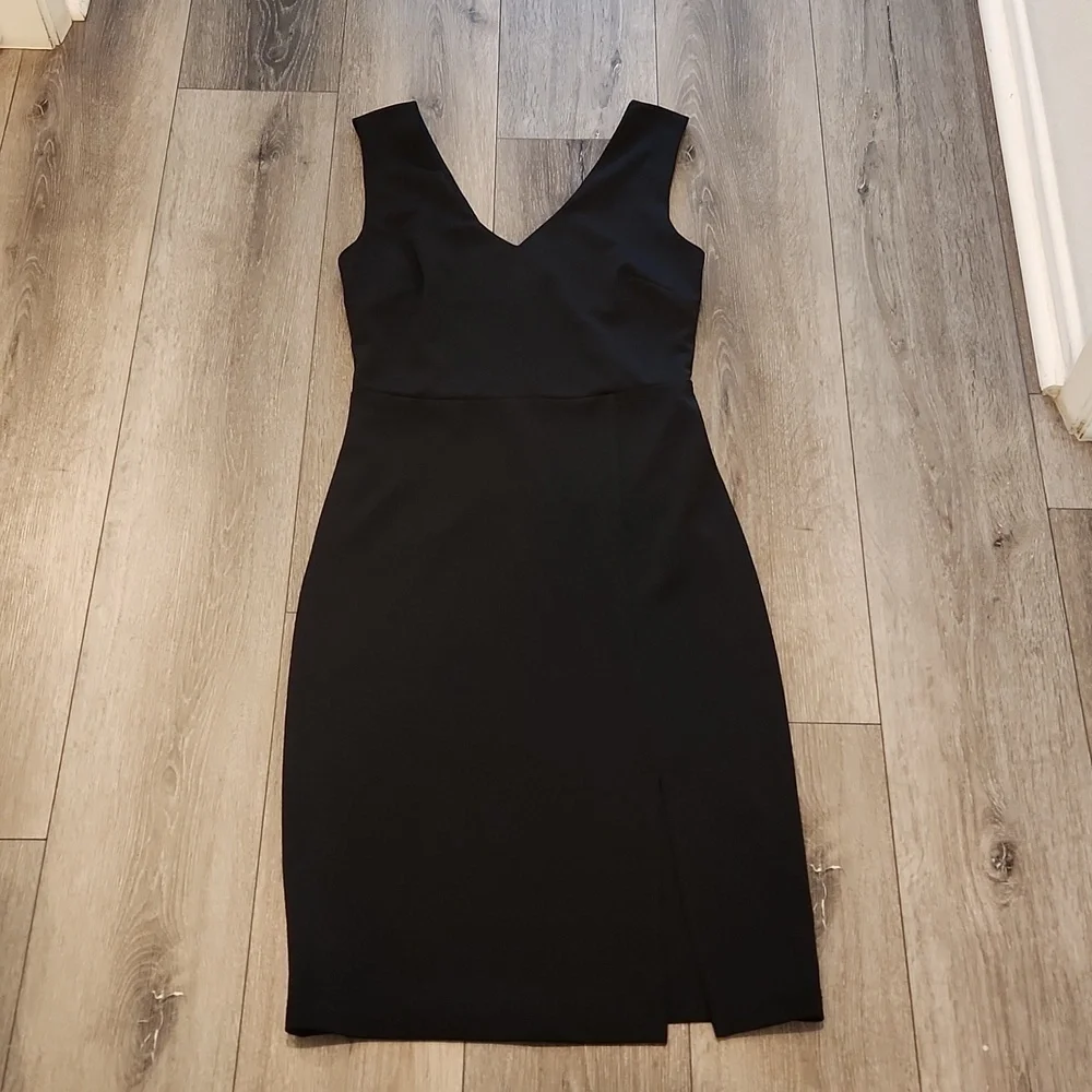 Adelyn Rae Black Dress - Picture 1 of 9